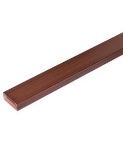 PVC trunking 40x16x2000 mm, Dark brown
