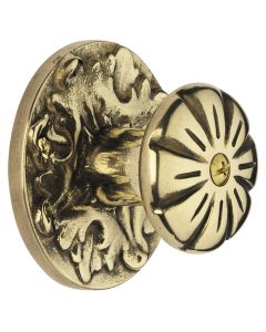 Artistic water tap with bronze decor, FF, 1/2" M, with rosette