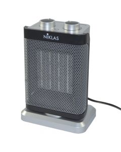 Electric heater Niklas PTC Tekno 1500 W, 25x17x11 cm, 3 heating programs