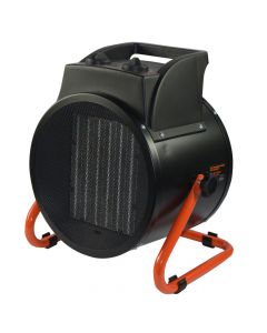 Electric heater BRIXO 5000 W, 380-400 V, 100 m², 423 m³/h, IPX4, 30x30x23 cm, 4.2 kg
