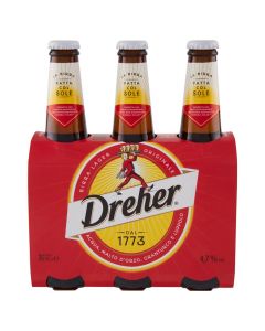 Birrë, shishe, Dreher, Original lager, 3 x33 cl, 4.7% alkool
