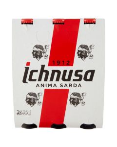 Birrë, shishe, Ichnusa, Anima Sarda, 3 x33 cl, 4.7% alkool