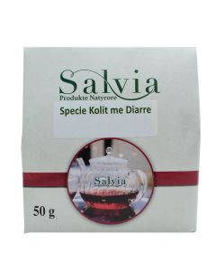 Mixture of medicinal herbs, for the treatment of colitis and diarrhea, 100 g