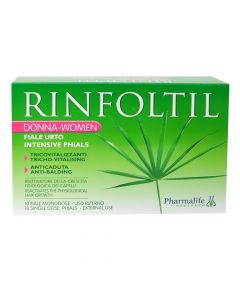 Ampula për trajtimin e rënies së flokëve, për femra, Rinfoltil, 10 ampula x 10 ml