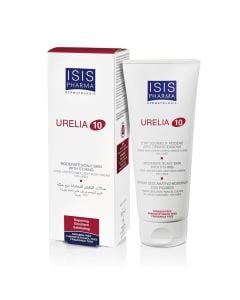 Exfoliating skin moisturizing cream, IsisPharma Urelia® 10, 150 ml
