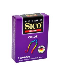 Condoms, Sico Color, 3 pieces