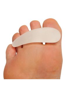 Suport silikoni me ndarës për gishtat e këmbës