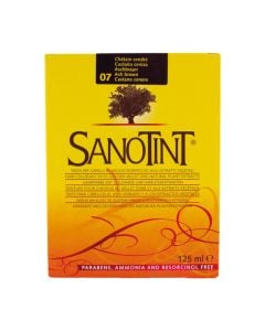 Hair dye, 07 Ash Brown, Sanotint