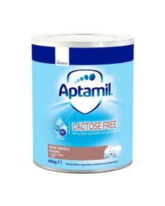Milk formula for babies suffering from lactose intolerance, Milupa Aptamil Lactose Free, 400 g