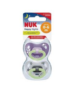 Biberon për bebe 0-6 muajsh, NUK® Happy Nights