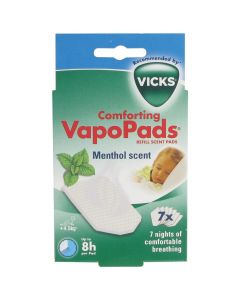Kapsula aromatizuese për inhalator, Vicks Vapopads Menthol Essential Oils