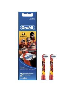 Replacement heads for Oral-B Stages Power The Incredibles electric brushes, 2 pieces
