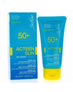 Krem-xhel për mbrojtjen e lëkurës ndaj diellit, BioNike Acteen SPF 50+, 50 ml