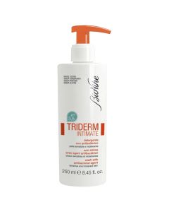 Antibacterial intimate cleanser, Triderm Intimate, for sensitive and intolerant skin, with pH level 3.5.
