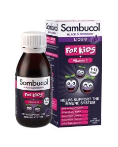 Syrup with vitamin C for kids, Sambucol