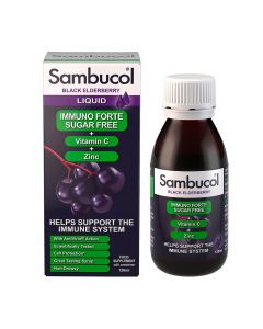 Sambucol immunoforte sugar free,+vitamin C +Zinc