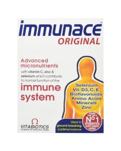 Suplement ushqimor për funksionimin normal të sistemit imunitar, Vitabiotics Immunace Original, 30 tableta