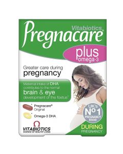 Kompleks vitaminash, Pregnacare Plus Omega 3 Vitabiotics, për periudhën e shtatzënisë