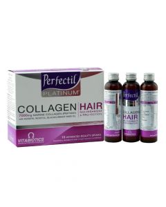 Nutritional supplement with collagen content, Perfectil Collagen Hair