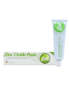 Ointment paste, with zinc oxide content, which soothes and protects damaged skin