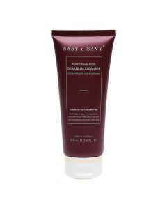 Cleansing and toning cream for the skin, Sasy 'n' Savy Geranium Cleanser