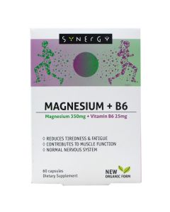 Suplement ushqimor për sistemin nervor, Synergy Magnesium B6