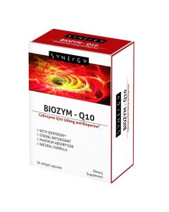 Suplement ushqimor me koenzimë Q10, Synergy Biozym Q10 100 mg