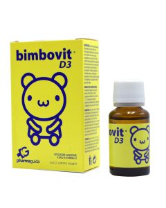 Suplement ushqimor me pika, me një formulë të pasuruar me vitaminë D, Bimbovit D3