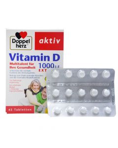 Suplement ushqimor për forcimin e imunitetit, me vitaminë D, Doppel Herz
