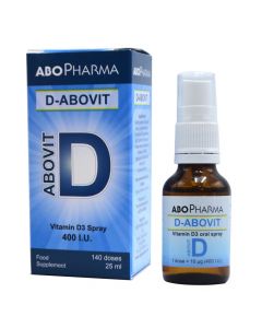 Spray nutritional supplement with 400 IU vitamin D, Abovit D
