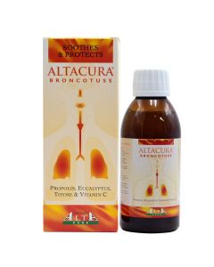 Nutritional supplement, in syrup form, Altacura Broncotuss