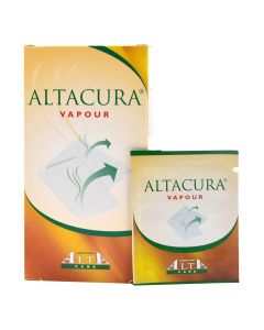 Pllakëza me vajra esencialë, për zhbllokimin e hundëve, Altacura Vapour