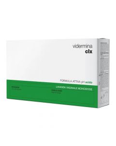 Vidermina MD clx -attiva, pH acid , dozë e vetme e lavandës vaginale.