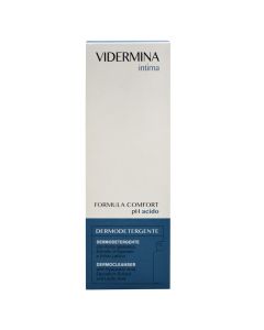 Vidermina Intima dermocleanser with hyaluronic acid, equisetum extract and lactic acid, with acid pH level