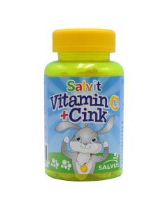 Salivit karamele xhel për fëmijë, me vitaminë C dhe zink