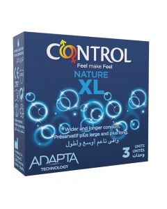 Control Condom Nature Xl X 3