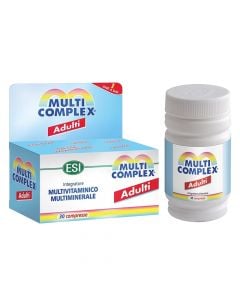 Suplement ushqimor me vitamina dhe minerale, ESI Multicomplex Adults, 30 tableta