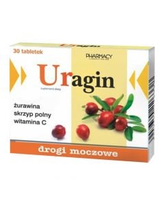 Suplement ushqimor për trajtimin e infeksioneve të traktit urinar, Uragin, 30 tableta