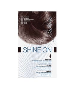 Permanent hair dye, 4.5 Mahogany Brown, Shine On, BioNike, 50 + 75 ml