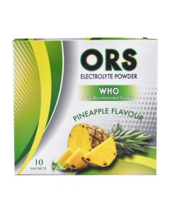 Suplement ushqimor me ORS dhe zink, që funksionon si elektrolit në organizëm, me shije luleshtrydheje.