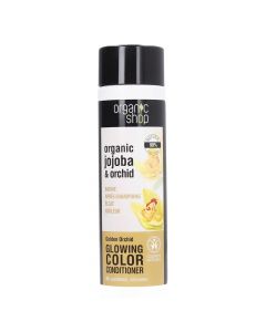 Balsam rigjenerues, për trajtimin e flokëve të lyer, Jojoba & Golden Orchid, Organic Shop, 250 ml
