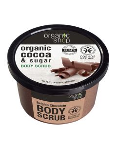 Organic Cocoa And Sugar Body Scrub.