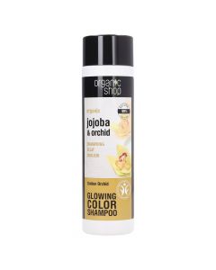 Shampo për trajtimin e flokëve të lyer, Jojoba & Golden Orchid, Organic Shop, 280 ml