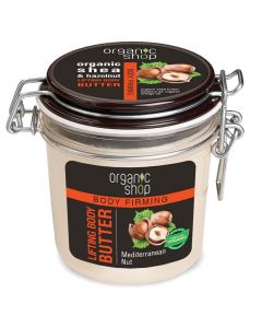 Gjalpë trupi me efekt lifting, Mediterranean Nut, Organic Shop, 350 ml