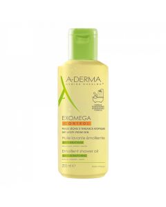 Cleansing oily lotion for atopic skin, A-dermis Exomega Control