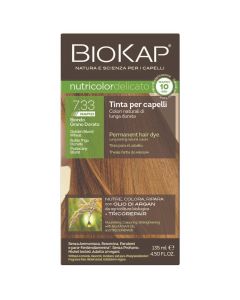 Bojë flokësh, 7.33 Wheat Blonde, Nutricolor Color Delicate Rapid, BioKap