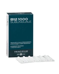 Suplement ushqimor me vitaminë B12, Principium B12 Sublinguale 1000 mcg