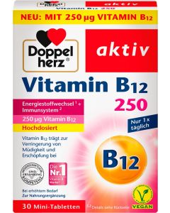 Suplement ushqimor me vitaminë B12, 250 mg