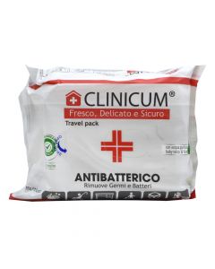 Clinicum Antibacterial Travel Wet Papers