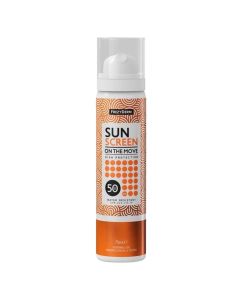 Sunscreen on the move SPF50 75